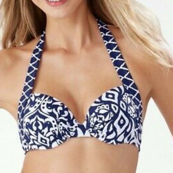 Tommy Bahama Ikat Diamonds Underwire Bikini Top - Picture 3 of 5